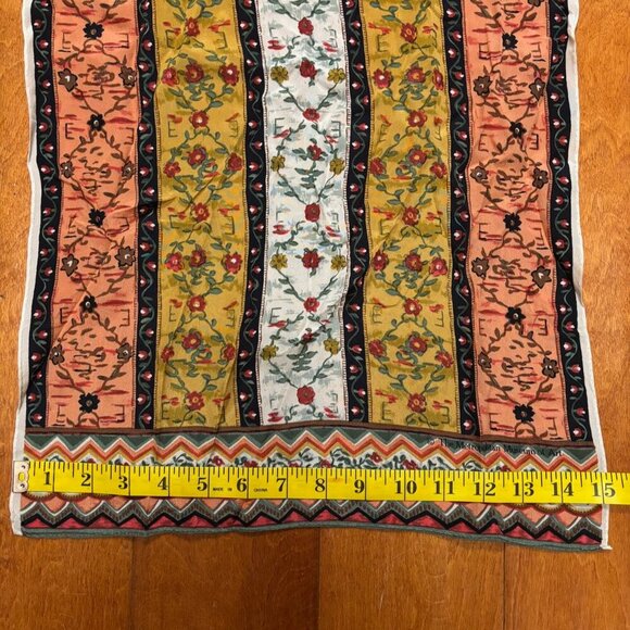 Vintage The Metropolitan Museum of Art Silk Scarf Made in Korea 1996 Exclusive - Picture 8 of 11